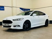 USED 2018 68 FORD MONDEO 2.0 TDCi ST-Line Edition Panoramic Hatchback 5 Door Diesel Manual Euro 6 (s/s) (150 ps) APPLE CAR PLAY 5 SERVICES TO 49,295