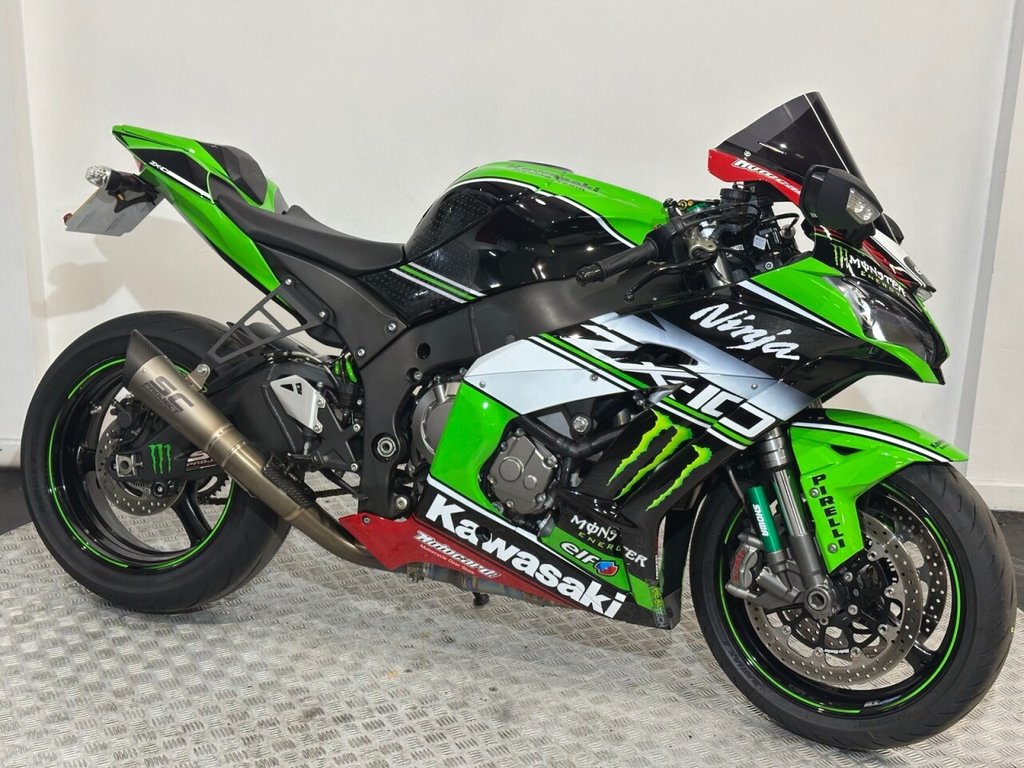 Kawasaki Ninja Zx-10r Monster Energy - SC Project Exhaust System
