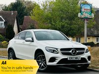 USED 2017 17 MERCEDES-BENZ GLC 2.1 GLC220d AMG Line (Premium Plus) Coupe 5dr Diesel G-Tronic 4MATIC Euro 6 (s/s) (170 ps) RED LETHER+S/ROOF+SAT NAV+ULEZ