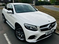 USED 2017 17 MERCEDES-BENZ GLC 2.1 GLC220d AMG Line (Premium Plus) Coupe 5dr Diesel G-Tronic 4MATIC Euro 6 (s/s) (170 ps) RED LETHER+S/ROOF+SAT NAV+ULEZ