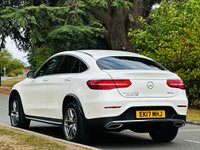 USED 2017 17 MERCEDES-BENZ GLC 2.1 GLC220d AMG Line (Premium Plus) Coupe 5dr Diesel G-Tronic 4MATIC Euro 6 (s/s) (170 ps) RED LETHER+S/ROOF+SAT NAV+ULEZ