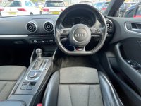 USED 2015 15 AUDI A3 2.0 TDI S line Sportback 5dr Diesel S Tronic Euro 6 (s/s) (150 ps) BOOK PACK FULLY SERVICED AND 1 YEAR MOT WITHIN THE SALE