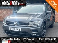 USED 2017 67 VOLKSWAGEN TIGUAN 2.0 TDI SE SUV 5dr Diesel DSG 4Motion Euro 6 (s/s) (150 ps) FULL SERVICE HISTORY 2 KEYS BOOK PACK SERVICED AS REQUIRED AND 1 YEAR MOT WITHIN THE SALE