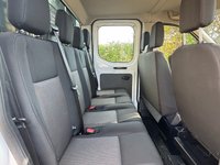USED 2021 71 FORD TRANSIT 2.0 350 EcoBlue Leader Double Cab Tipper Caged body L3 Euro 6 (130 ps) Stunning Example Throughout