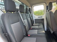 USED 2021 71 FORD TRANSIT 2.0 350 EcoBlue Leader Double Cab Tipper Caged body L3 Euro 6 (130 ps) Stunning Example Throughout