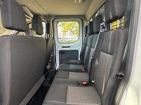 USED 2021 71 FORD TRANSIT 2.0 350 EcoBlue Leader Double Cab Tipper Caged body L3 Euro 6 (130 ps) Stunning Example Throughout