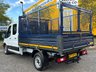 USED 2021 71 FORD TRANSIT 2.0 350 EcoBlue Leader Double Cab Tipper Caged body L3 Euro 6 (130 ps) Stunning Example Throughout