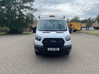 USED 2021 71 FORD TRANSIT 2.0 350 EcoBlue HD Leader Premium Dropside 2dr Diesel Manual RWD L4 Euro 6 (s/s) (DRW) (130 ps) FSH, tow-bar, tail lift, DAB radio