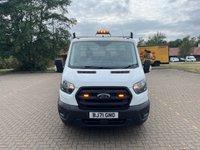 USED 2021 71 FORD TRANSIT 2.0 350 EcoBlue HD Leader Premium Dropside 2dr Diesel Manual RWD L4 Euro 6 (s/s) (DRW) (130 ps) FSH, tow-bar, tail lift, DAB radio