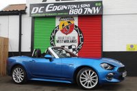 USED 2017 67 FIAT 124 SPIDER 1.4 MultiAir Lusso Plus Convertible 2dr Petrol Auto Euro 6 (140 ps) AUTOMATIC---REVERSE CAMERA---BOSE