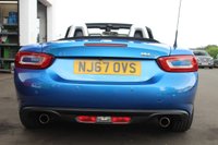 USED 2017 67 FIAT 124 SPIDER 1.4 MultiAir Lusso Plus Convertible 2dr Petrol Auto Euro 6 (140 ps) AUTOMATIC---REVERSE CAMERA---BOSE