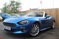 USED 2017 67 FIAT 124 SPIDER 1.4 MultiAir Lusso Plus Convertible 2dr Petrol Auto Euro 6 (140 ps) AUTOMATIC---REVERSE CAMERA---BOSE