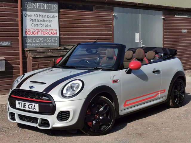 2018 18 MINI Convertible 2.0 John Cooper Works Convertible 2dr Petrol Auto Euro 6 (s/s) (231 ps)