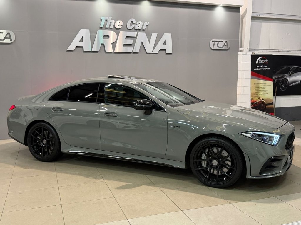 USED 2021 71 MERCEDES-BENZ CLS CLASS 3.0 CLS53 MHEV AMG Night Edition (Premium Plus) Coupe 4dr Petrol SpdS TCT 4MATIC+ Euro 6 (s/s) (457 ps) 