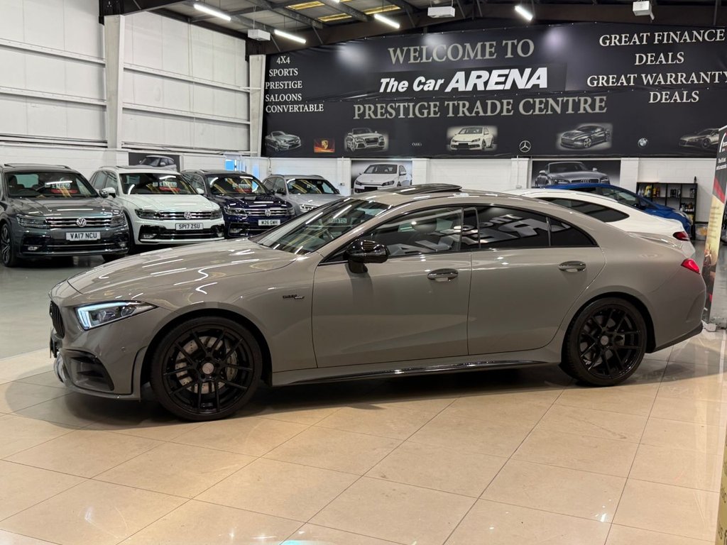 USED 2021 71 MERCEDES-BENZ CLS CLASS 3.0 CLS53 MHEV AMG Night Edition (Premium Plus) Coupe 4dr Petrol SpdS TCT 4MATIC+ Euro 6 (s/s) (457 ps) 