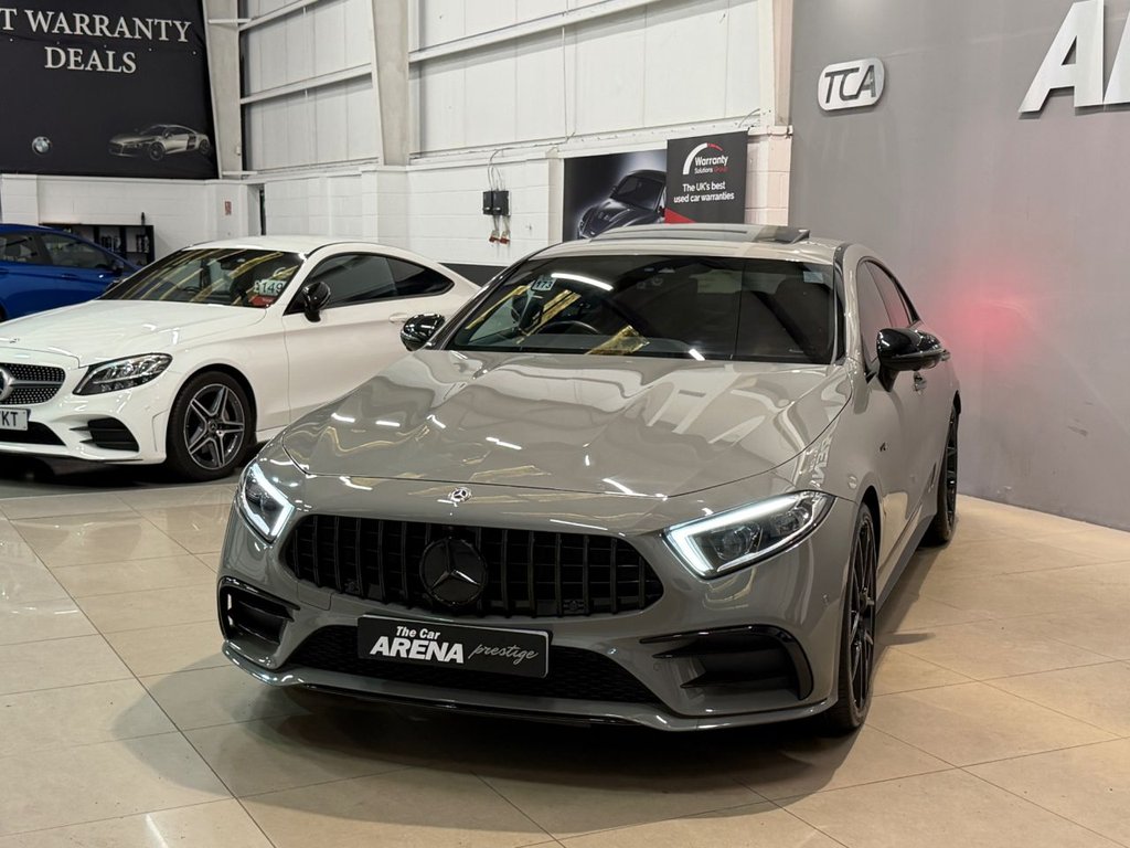 USED 2021 71 MERCEDES-BENZ CLS CLASS 3.0 CLS53 MHEV AMG Night Edition (Premium Plus) Coupe 4dr Petrol SpdS TCT 4MATIC+ Euro 6 (s/s) (457 ps) 