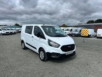 USED 2020 70 FORD TRANSIT CUSTOM 280 LEADER 5 SEATER CREW VAN 95K ULEZ FREE ZONE 