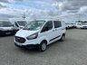 USED 2020 70 FORD TRANSIT CUSTOM 280 LEADER 5 SEATER CREW VAN 95K ULEZ FREE ZONE 
