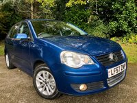 USED 2007 57 VOLKSWAGEN POLO 1.4 S Hatchback 5dr Petrol Automatic (165 g/km, 79 bhp) 2 OWNERS+US WITH ONLY 43,500 MILES AND X12 VW/SPECIALIST SERVICING STAMPS//AIRCON//ALLOYS//X4 AIRBAGS//BEAUTIFULLY KEPT//NEW CAMBELT / WATERPUMP / SERVICE  RARE Automatic (165 g/km, 79 bhp) 1 OWNERS+US WITH ONLY 43,500 MILES AND X12 VW/SPECIALIST SERVICING STAMPS//AIRCON//ALLOYS//X4 AIRBAGS//BEAUTIFULLY KEPT//STUNNING SERVICE HISTORY