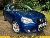 USED 2007 57 VOLKSWAGEN POLO 1.4 S Hatchback 5dr Petrol Automatic (165 g/km, 79 bhp) 2 OWNERS+US WITH ONLY 43,500 MILES AND X12 VW/SPECIALIST SERVICING STAMPS//AIRCON//ALLOYS//X4 AIRBAGS//BEAUTIFULLY KEPT//NEW CAMBELT / WATERPUMP / SERVICE  RARE Automatic (165 g/km, 79 bhp) 1 OWNERS+US WITH ONLY 43,500 MILES AND X12 VW/SPECIALIST SERVICING STAMPS//AIRCON//ALLOYS//X4 AIRBAGS//BEAUTIFULLY KEPT//STUNNING SERVICE HISTORY