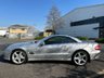 USED 2007 57 MERCEDES-BENZ SL 3.5 SL350 Convertible 2dr Petrol 7G-Tronic (246 g/km, 272 bhp) -Superb Low Mileage Example Finished In Brilliant Silver Metallic-Heated Berry Red Leather Upholstery-Panoramic Glass Roof-19