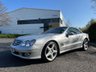 USED 2007 57 MERCEDES-BENZ SL 3.5 SL350 Convertible 2dr Petrol 7G-Tronic (246 g/km, 272 bhp) -Superb Low Mileage Example Finished In Brilliant Silver Metallic-Heated Berry Red Leather Upholstery-Panoramic Glass Roof-19