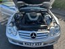 USED 2007 57 MERCEDES-BENZ SL 3.5 SL350 Convertible 2dr Petrol 7G-Tronic (246 g/km, 272 bhp) -Superb Low Mileage Example Finished In Brilliant Silver Metallic-Heated Berry Red Leather Upholstery-Panoramic Glass Roof-19