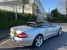 USED 2007 57 MERCEDES-BENZ SL 3.5 SL350 Convertible 2dr Petrol 7G-Tronic (246 g/km, 272 bhp) -Superb Low Mileage Example Finished In Brilliant Silver Metallic-Heated Berry Red Leather Upholstery-Panoramic Glass Roof-19