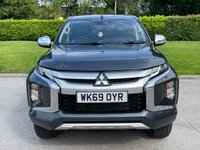 USED 2019 69 MITSUBISHI L200 2.2 DI-D DC Warrior Pickup Double Cab 4dr Diesel Auto 4WD Euro 6 (s/s) (150 ps) ** NO VAT * *  SAT NAV **  TOWBAR