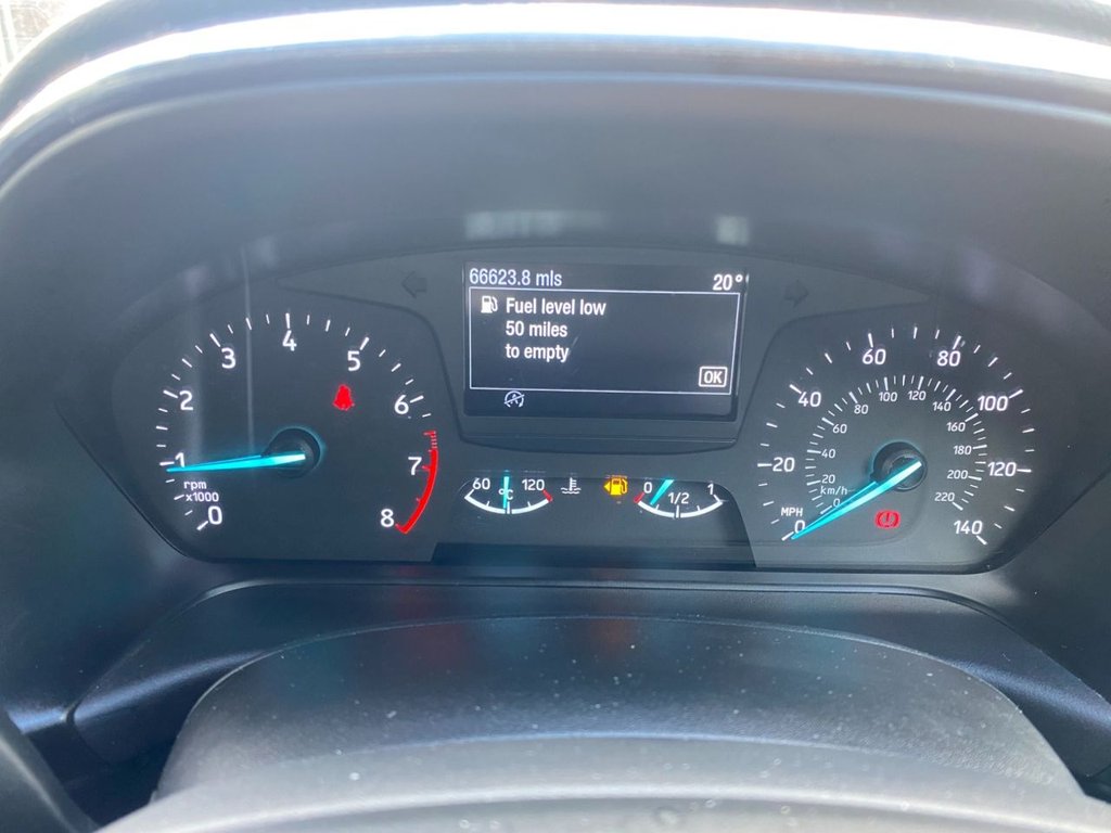 USED 2019 69 FORD FIESTA VAN 1.0T EcoBoost Sport Car Derived Van 3dr Petrol Manual Euro 6 (s/s) (125 ps) 66000 MILES
