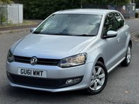 USED 2011 61 VOLKSWAGEN POLO 1.4 Match Hatchback 5dr Petrol Manual Euro 5 (85 ps) 
