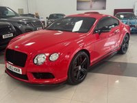 USED 2013 63 BENTLEY CONTINENTAL 4.0 V8 GT Coupe 2dr Petrol Auto 4WD Euro 5 (507 ps) Unique colour with carbon skirts