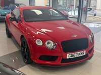 USED 2013 63 BENTLEY CONTINENTAL 4.0 V8 GT Coupe 2dr Petrol Auto 4WD Euro 5 (507 ps) Unique colour with carbon skirts
