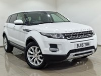 USED 2015 15 LAND ROVER RANGE ROVER EVOQUE 2.2 SD4 Pure Tech Fuji White SUV 5dr Diesel Auto 4WD Euro 5 (s/s) (190 ps) 