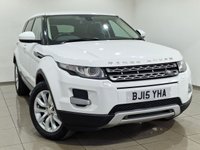 USED 2015 15 LAND ROVER RANGE ROVER EVOQUE 2.2 SD4 Pure Tech Fuji White SUV 5dr Diesel Auto 4WD Euro 5 (s/s) (190 ps) 