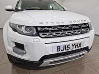 USED 2015 15 LAND ROVER RANGE ROVER EVOQUE 2.2 SD4 Pure Tech Fuji White SUV 5dr Diesel Auto 4WD Euro 5 (s/s) (190 ps) 