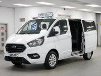 USED 2019 19 FORD TRANSIT CUSTOM 300 2.0 EBL 170 BHP SWB LIMITED CREWCAB 6 SEATER ( NO VAT ! ) 6 SEATS | 170 BHP | LIMITED | NO VAT TO PAY