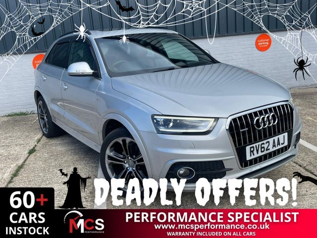 2012 62 AUDI Q3 2.0 TFSI S line SUV 5dr Petrol Manual quattro Euro 5 (s/s) (170 ps) *OCTOBER SPECIAL - 7.9% APR*