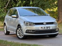 USED 2016 16 VOLKSWAGEN POLO 1.2 TSI BlueMotion Tech Match Hatchback 3dr Petrol Manual Euro 6 (s/s) (90 ps) 