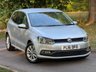 USED 2016 16 VOLKSWAGEN POLO 1.2 TSI BlueMotion Tech Match Hatchback 3dr Petrol Manual Euro 6 (s/s) (90 ps) 
