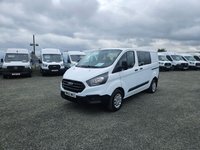 USED 2020 20 FORD TRANSIT CUSTOM 280 LEADER 5 SEATER CREW VAN ULEZ FREE ZONE 