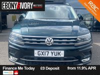 USED 2017 17 VOLKSWAGEN TIGUAN 2.0 TDI BlueMotion Tech SEL SUV 5dr Diesel Manual 4Motion Euro 6 (s/s) (150 ps) 2 OWNERS FROM NEW FULL SERVICE HISTORY 2 KEYS BOOK PACK SERVICED AS REQUIRED AND 1 YEAR MOT WITHIN THE SALE