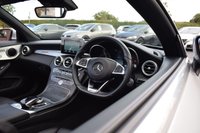 USED 2017 B MERCEDES-BENZ C-CLASS 2.1 C250d AMG Line Cabriolet 2dr Diesel G-Tronic+ Euro 6 (s/s) (204 ps) LOW MILES / FULL MERCEDES HIST