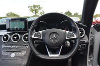USED 2017 B MERCEDES-BENZ C-CLASS 2.1 C250d AMG Line Cabriolet 2dr Diesel G-Tronic+ Euro 6 (s/s) (204 ps) LOW MILES / FULL MERCEDES HIST