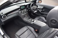 USED 2017 B MERCEDES-BENZ C-CLASS 2.1 C250d AMG Line Cabriolet 2dr Diesel G-Tronic+ Euro 6 (s/s) (204 ps) LOW MILES / FULL MERCEDES HIST