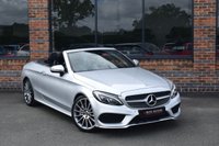 USED 2017 B MERCEDES-BENZ C-CLASS 2.1 C250d AMG Line Cabriolet 2dr Diesel G-Tronic+ Euro 6 (s/s) (204 ps) LOW MILES / FULL MERCEDES HIST