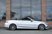 USED 2017 B MERCEDES-BENZ C-CLASS 2.1 C250d AMG Line Cabriolet 2dr Diesel G-Tronic+ Euro 6 (s/s) (204 ps) LOW MILES / FULL MERCEDES HIST
