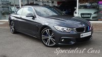 USED 2016 66 BMW 4 SERIES 2.0 420d M Sport Convertible 2dr Diesel Auto Euro 6 (s/s) (190 ps) 