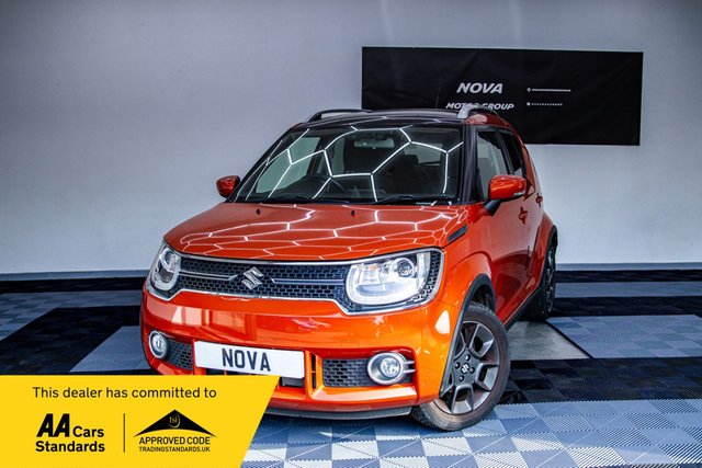 View our Suzuki Ignis 1.2 Dualjet MHEV SZ5 Hatchback 5dr Petrol Hybrid Manual ALLGRIP Euro 6 (s/s) (90 ps)