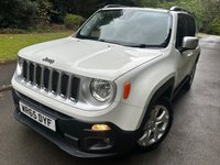 USED 2015 65 JEEP RENEGADE 1.4T MultiAirII Limited SUV 5dr Petrol Manual Euro 6 (s/s) (140 ps) LEATHER,HEATED SEATS,SAT NAV,ALLOYS